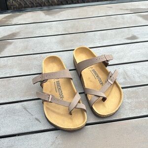 Birkenstock Mayari Birko-Flor Sandal (Women) Brown Size 36